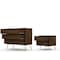 Manhattan Comfort Rockefeller Dresser and Nightstand Set, Brown 104GMC5 - alternate 9